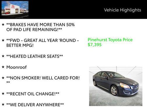 2012 Volvo S60 T5