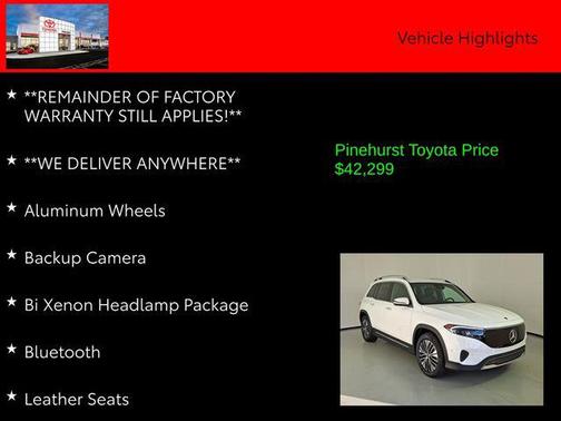 2025 Mercedes-Benz EQB 250 Base