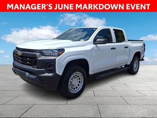 Summit White 2023 Chevrolet Colorado WT