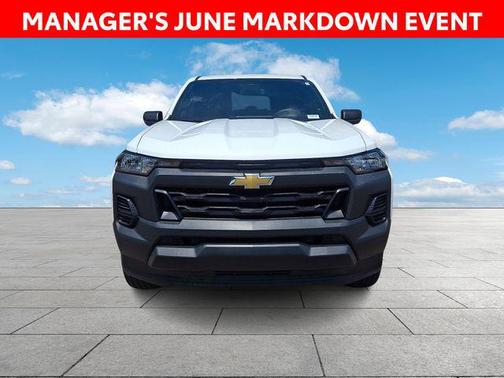 Summit White 2023 Chevrolet Colorado WT