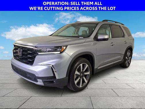 Lunar Silver Metallic 2025 Honda Pilot Touring 8-Passenger