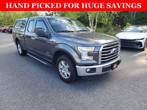 Gray 2016 Ford F-150 XLT