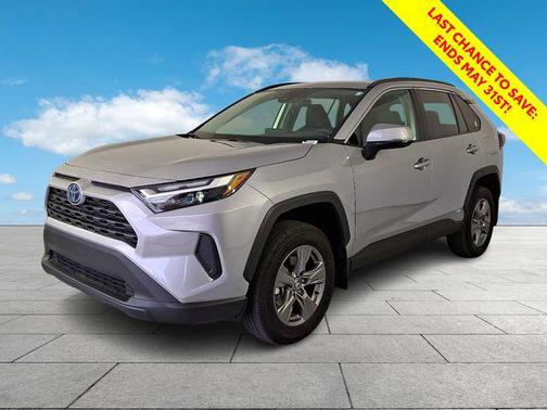 Silver Sky Metallic 2024 Toyota RAV4 Hybrid XLE
