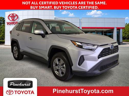 Silver Sky Metallic 2024 Toyota RAV4 Hybrid XLE