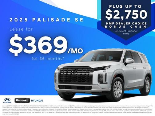 2025 Hyundai PALISADE Calligraphy Night Edition
