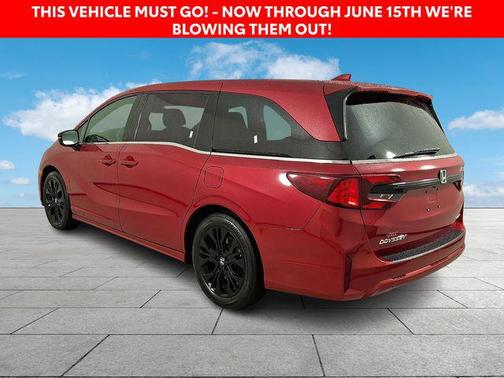 Radiant Red Metallic II 2025 Honda Odyssey Sport-L