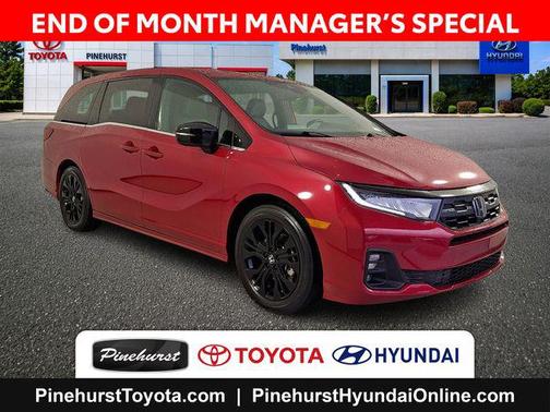 Radiant Red Metallic II 2025 Honda Odyssey Sport-L