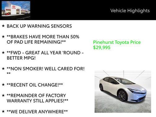 2024 Toyota Prius XLE