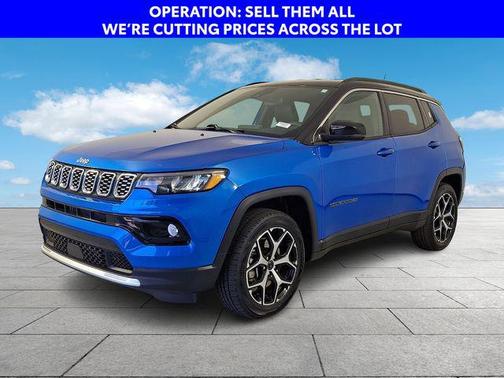 Hydro Blue Pearlcoat 2025 Jeep Compass Limited