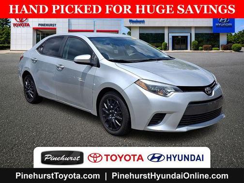 Classic Silver Metallic 2015 Toyota Corolla LE