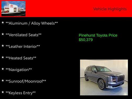 2026 Hyundai PALISADE Calligraphy