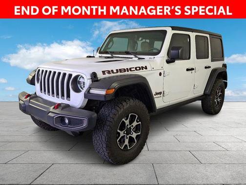 Bright White Clearcoat 2018 Jeep Wrangler Unlimited Rubicon