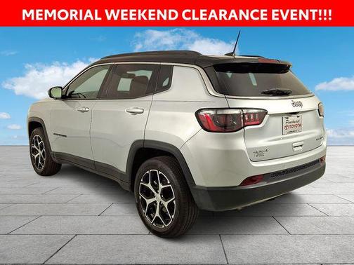 Silver Zynith Metallic Clearcoat 2024 Jeep Compass Limited