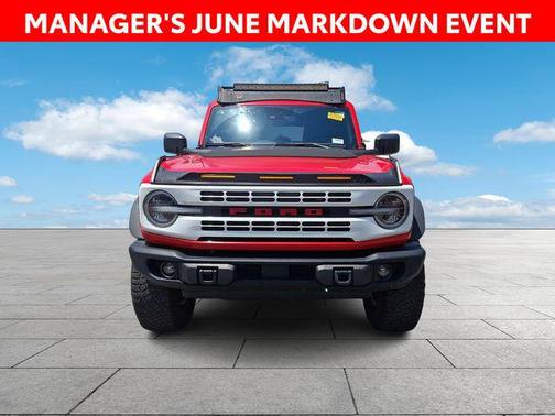 Race Red 2024 Ford Bronco Heritage Edition