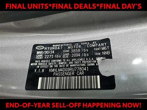 2024 Hyundai ELANTRA SEL