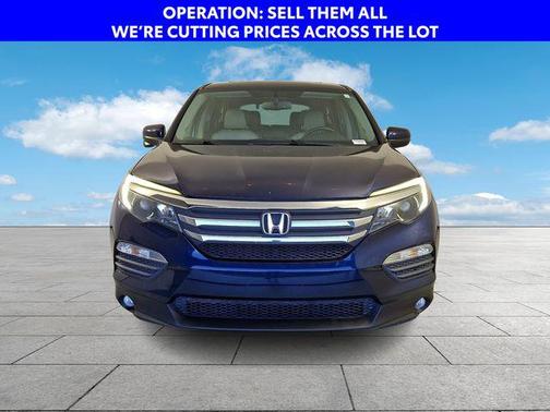 Blue 2016 Honda Pilot EX-L