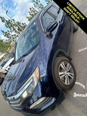 Blue 2016 Honda Pilot EX-L