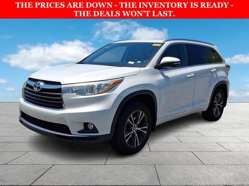 Blizzard Pearl 2016 Toyota Highlander XLE