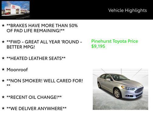 2014 Ford Fusion SE