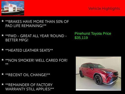 2023 Toyota Highlander XSE