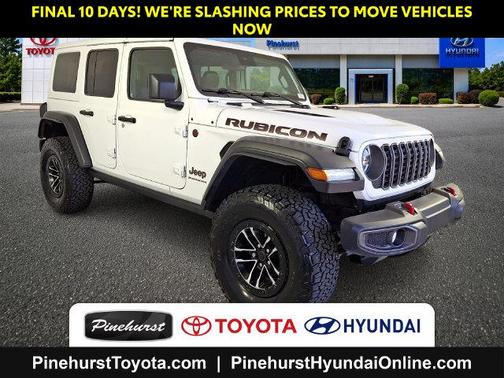 Bright White Clearcoat 2025 Jeep Wrangler Rubicon