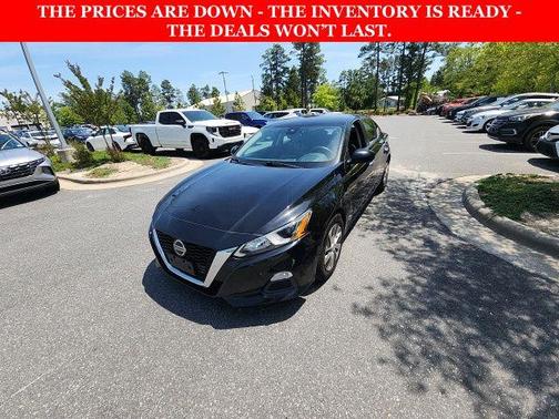 Super Black 2021 Nissan Altima S FWD