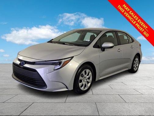Classic Silver Metallic 2025 Toyota Corolla Hybrid LE
