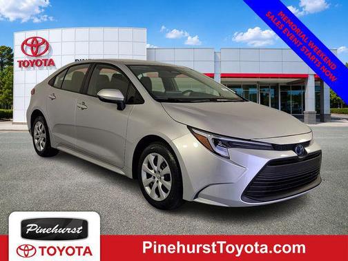 Classic Silver Metallic 2025 Toyota Corolla Hybrid LE