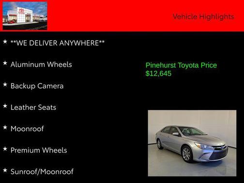 2017 Toyota Camry Hybrid XLE