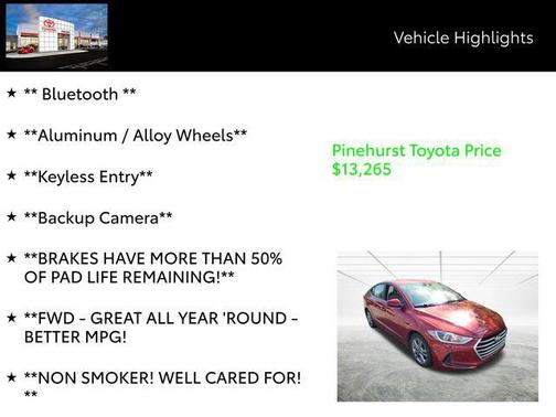 2017 Hyundai ELANTRA SE