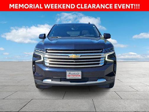 Midnight Blue Metallic 2021 Chevrolet Suburban 4WD High Country