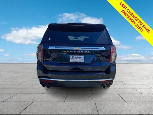 Midnight Blue Metallic 2021 Chevrolet Suburban 4WD High Country