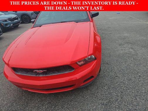Race Red 2012 Ford Mustang V6 Premium