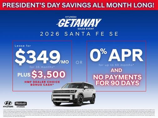 2026 Hyundai SANTA FE SE