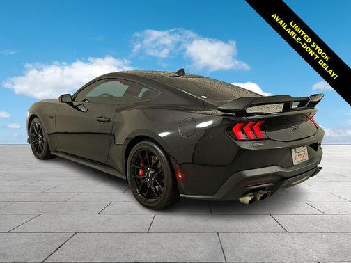 Shadow Black 2025 Ford Mustang GT Premium