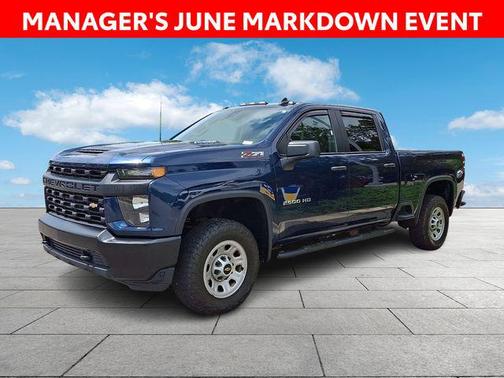 Northsky Blue Metallic 2022 Chevrolet Silverado 2500 WT