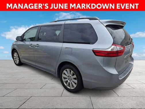 Silver Sky Metallic 2017 Toyota Sienna XLE Premium