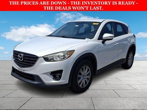 Crystal White Pearl Mica 2016 Mazda CX-5 Touring