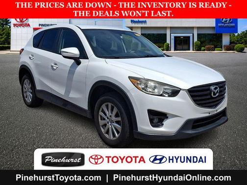 Crystal White Pearl Mica 2016 Mazda CX-5 Touring