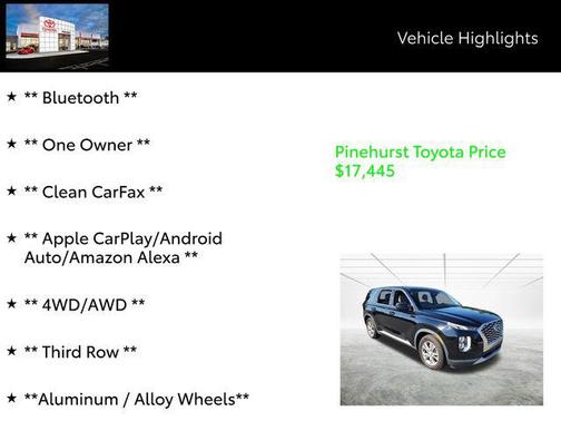 2020 Hyundai PALISADE SE