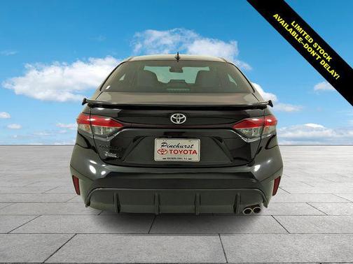 Midnight Black Metallic 2025 Toyota Corolla FX