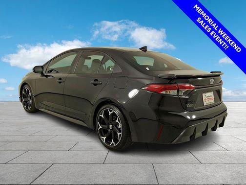 Midnight Black Metallic 2025 Toyota Corolla FX