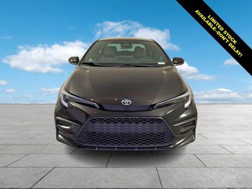 Midnight Black Metallic 2025 Toyota Corolla FX