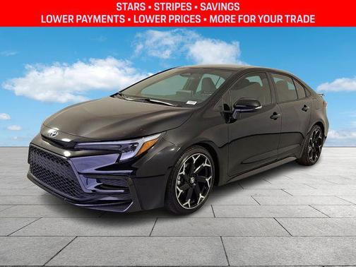 Midnight Black Metallic 2025 Toyota Corolla FX
