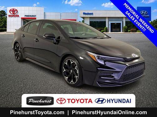 Midnight Black Metallic 2025 Toyota Corolla FX