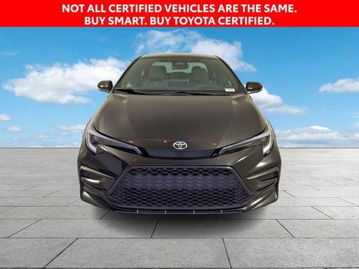 Midnight Black Metallic 2025 Toyota Corolla FX