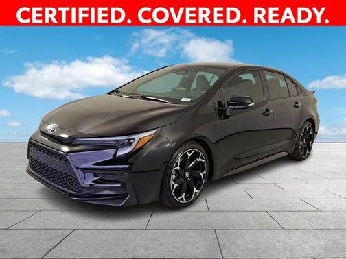 Midnight Black Metallic 2025 Toyota Corolla FX