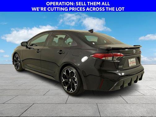 Midnight Black Metallic 2025 Toyota Corolla FX