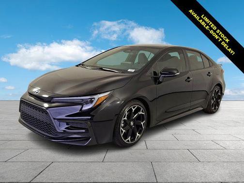 Midnight Black Metallic 2025 Toyota Corolla FX