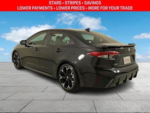 Midnight Black Metallic 2025 Toyota Corolla FX